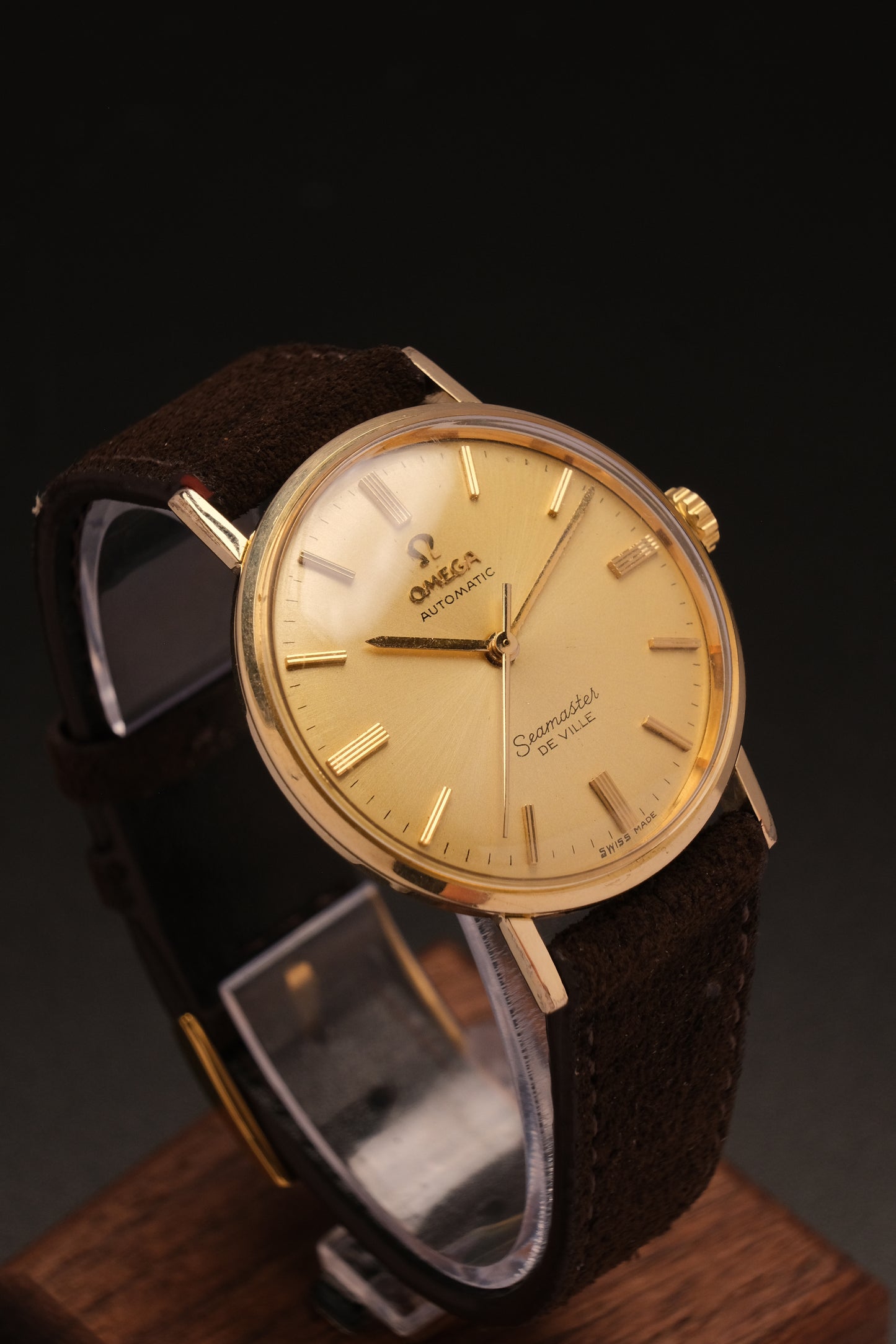 1963 Omega Seamaster De Villé Automatic Gold Dial Ref.RL6292