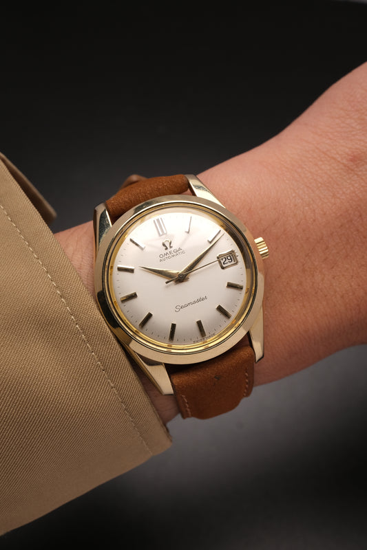 Vintage Omega Seamaster Automatic Gold Capped 166.010-63