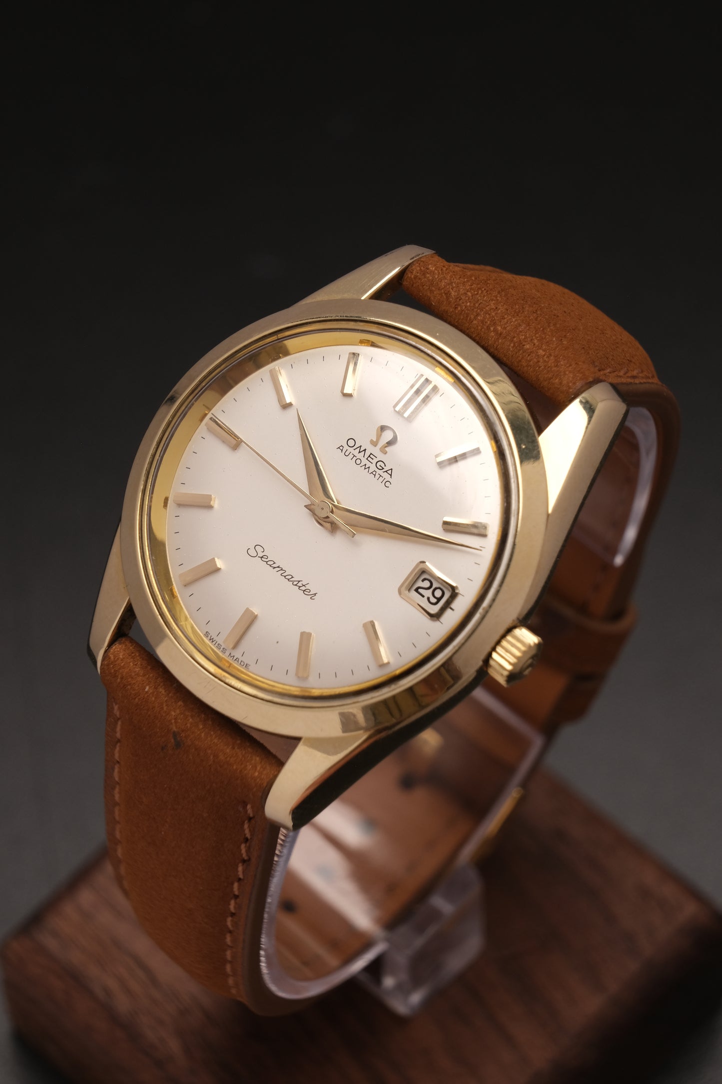 Vintage Omega Seamaster Automatic Gold Capped 166.010-63