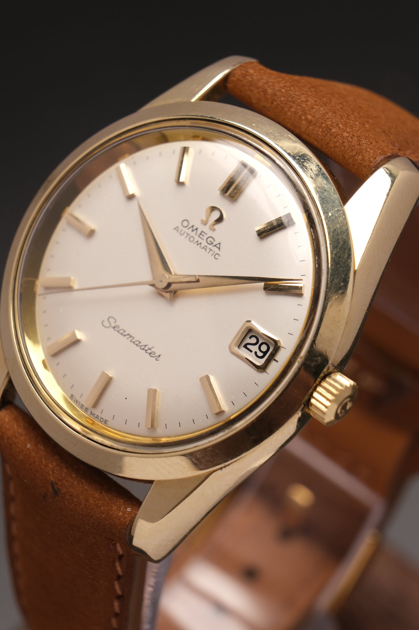 Vintage Omega Seamaster Automatic Gold Capped 166.010-63