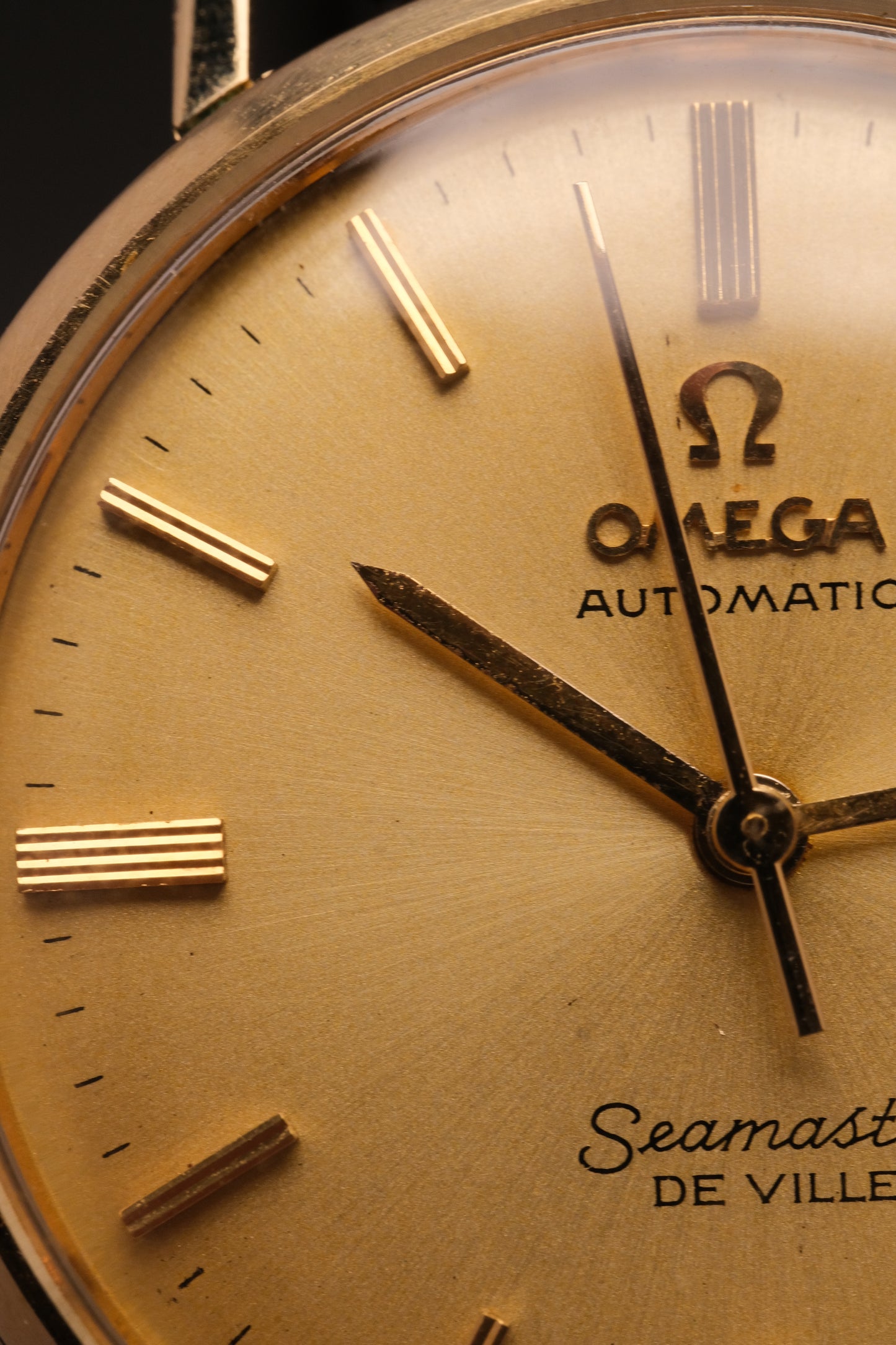 1963 Omega Seamaster De Villé Automatic Gold Dial Ref.RL6292