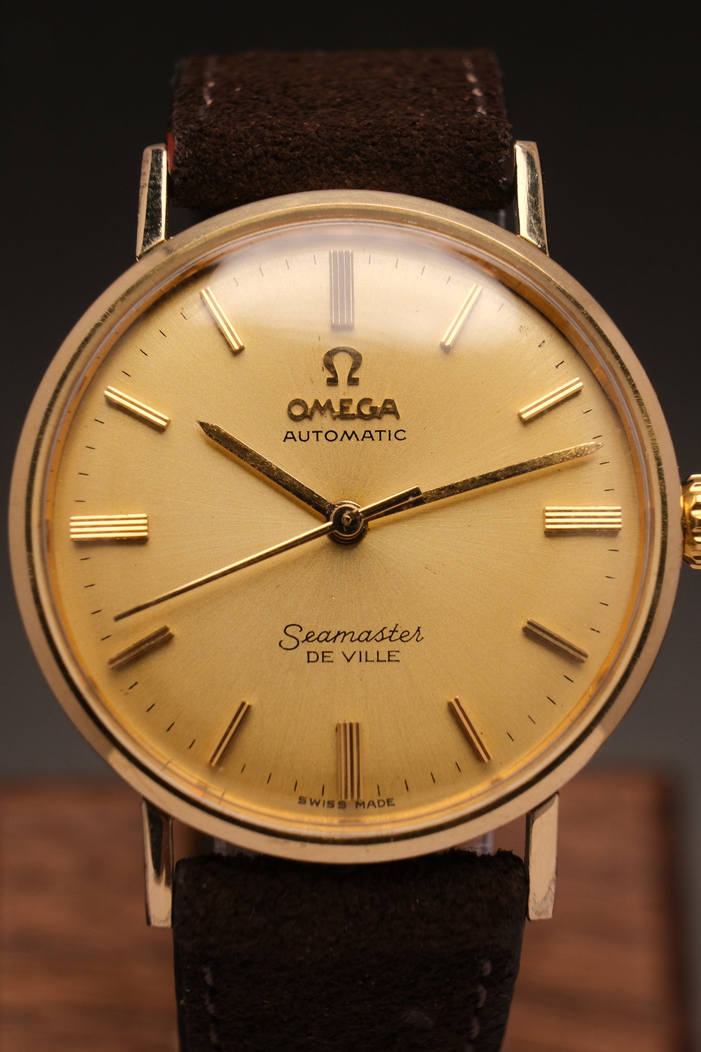 1963 Omega Seamaster De Villé Automatic Gold Dial Ref.RL6292