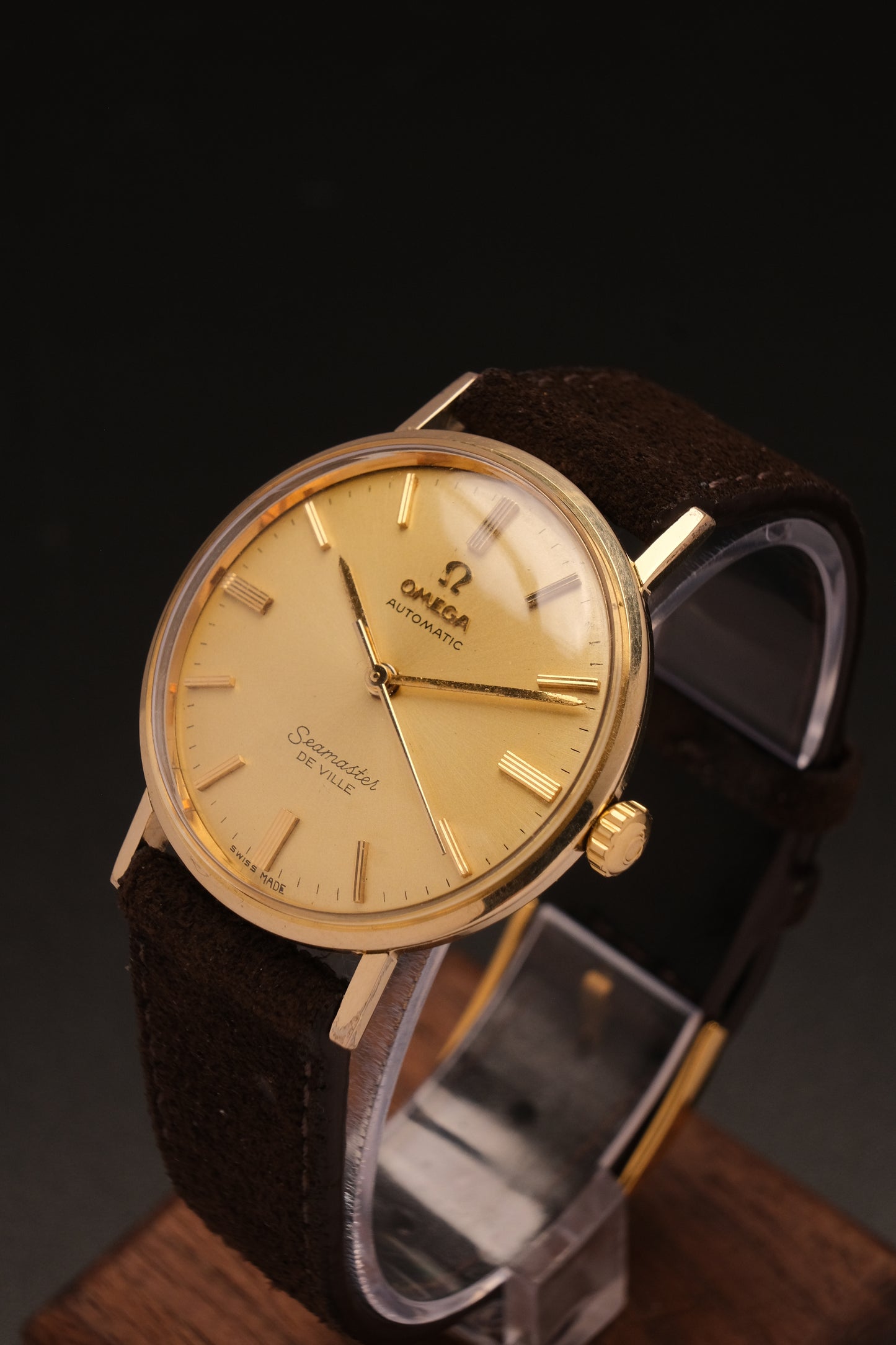 1963 Omega Seamaster De Villé Automatic Gold Dial Ref.RL6292