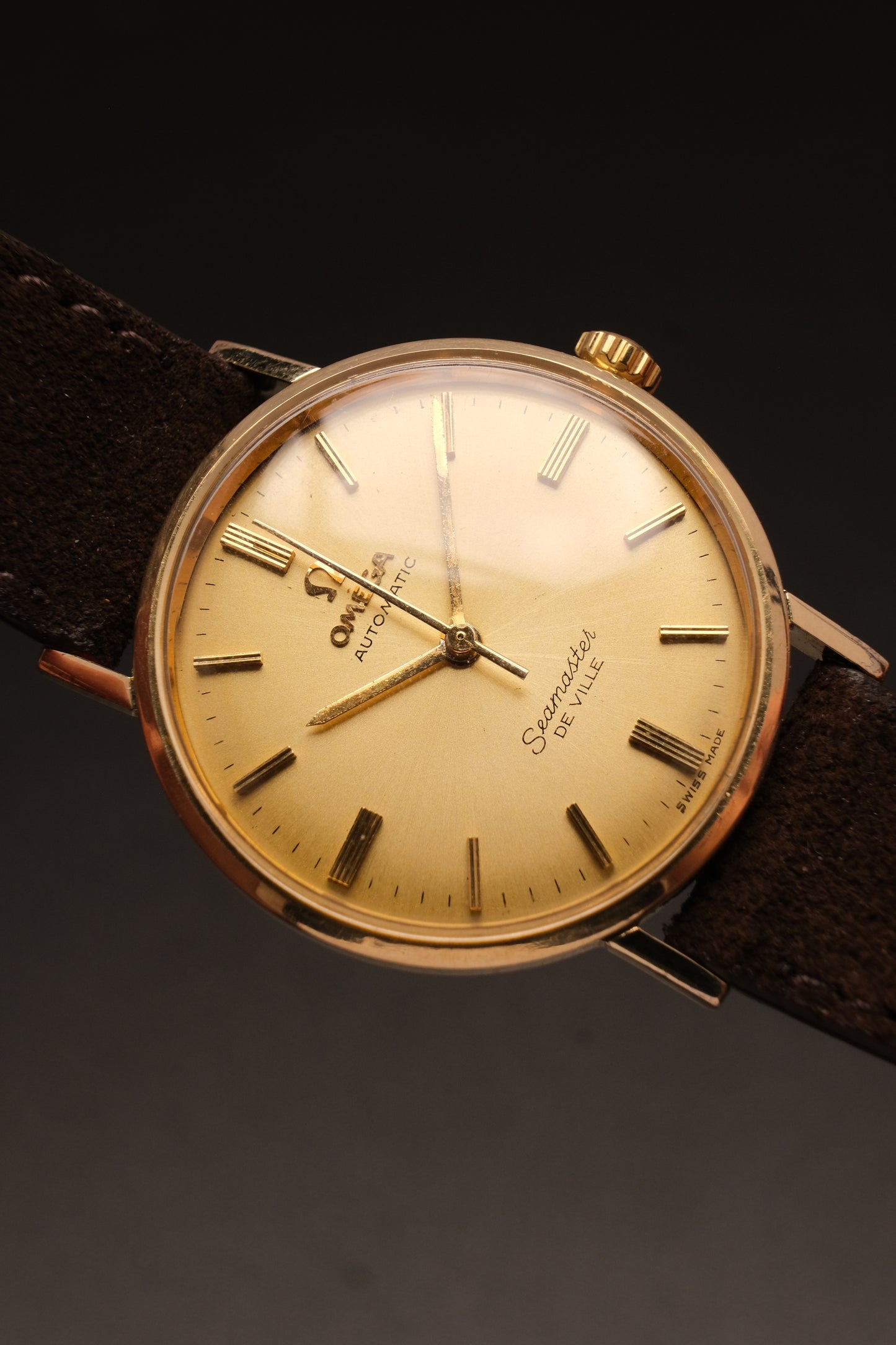 1963 Omega Seamaster De Villé Automatic Gold Dial Ref.RL6292