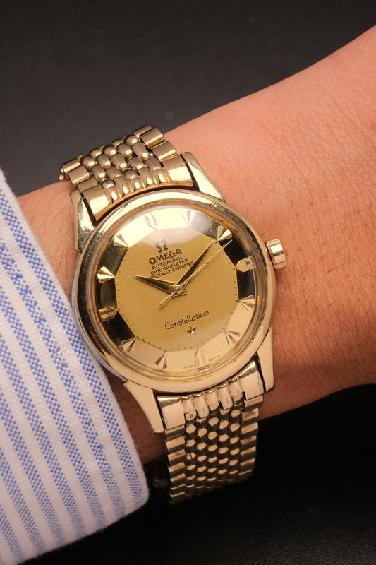 OMEGA Constellation Delux 12-sided pie pan Ref.14381