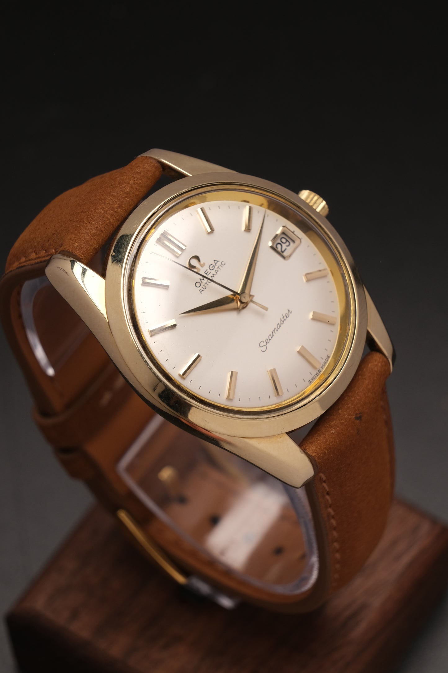 Vintage Omega Seamaster Automatic Gold Capped 166.010-63