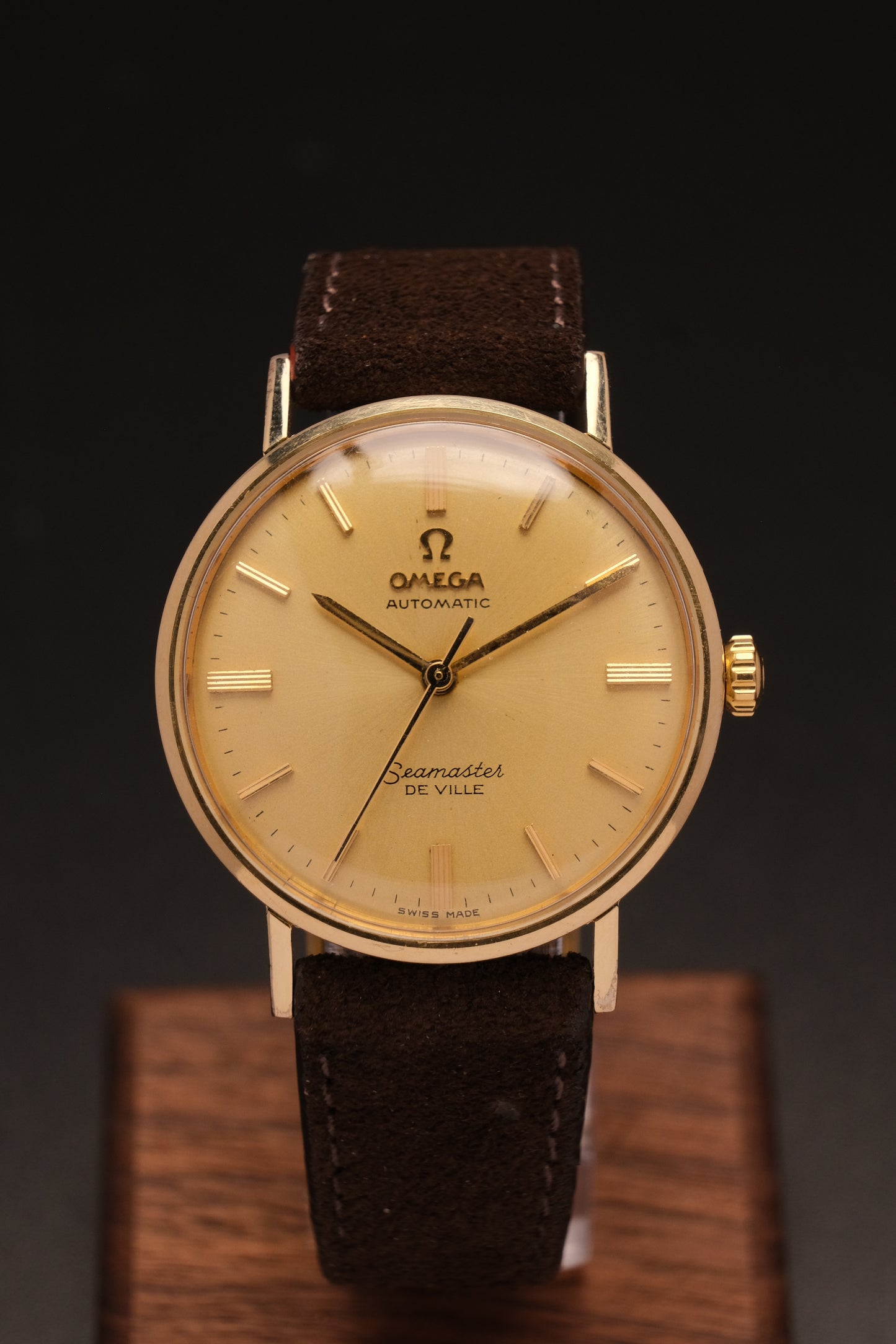 1963 Omega Seamaster De Villé Automatic Gold Dial Ref.RL6292