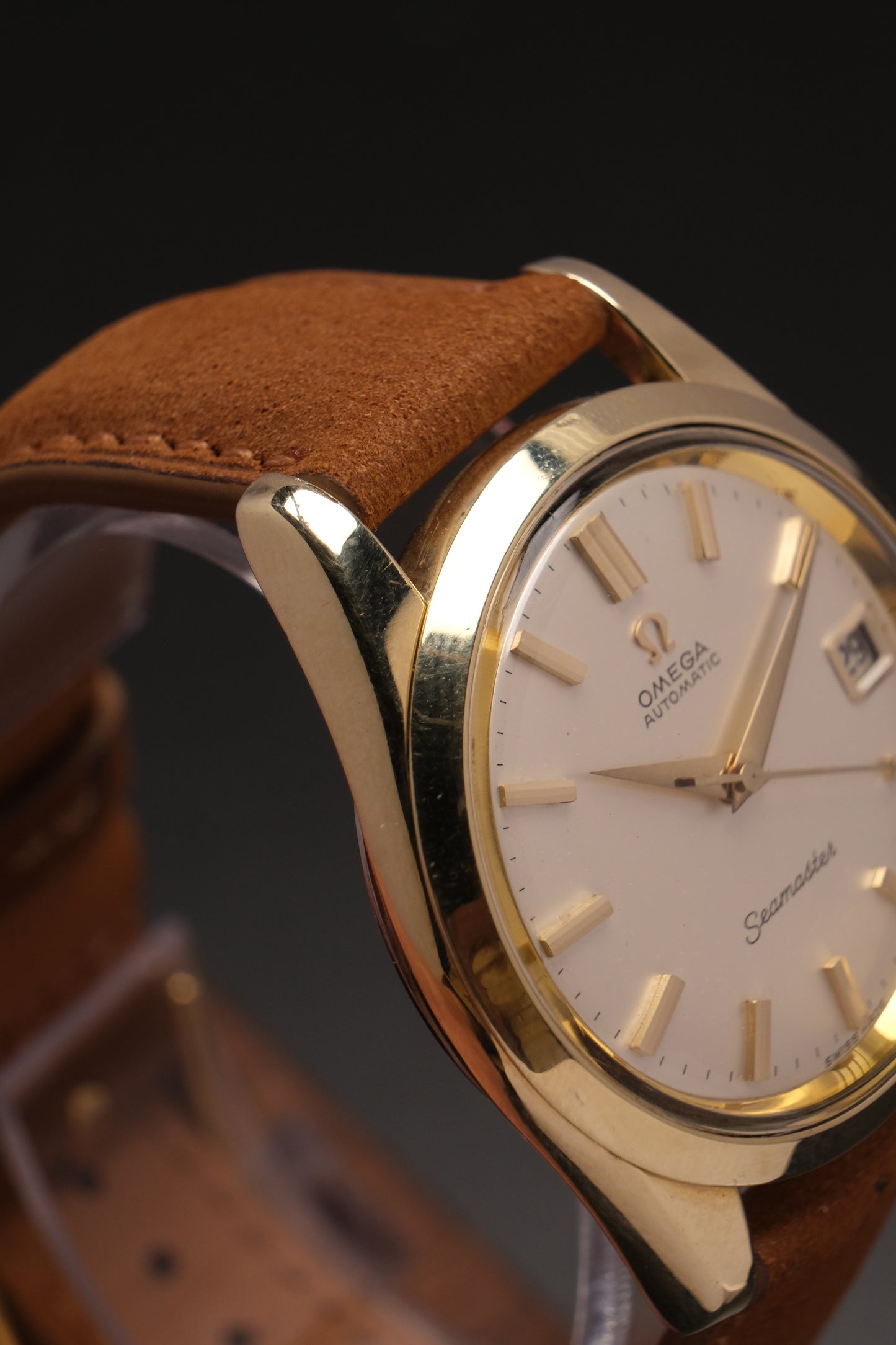 Vintage Omega Seamaster Automatic Gold Capped 166.010-63