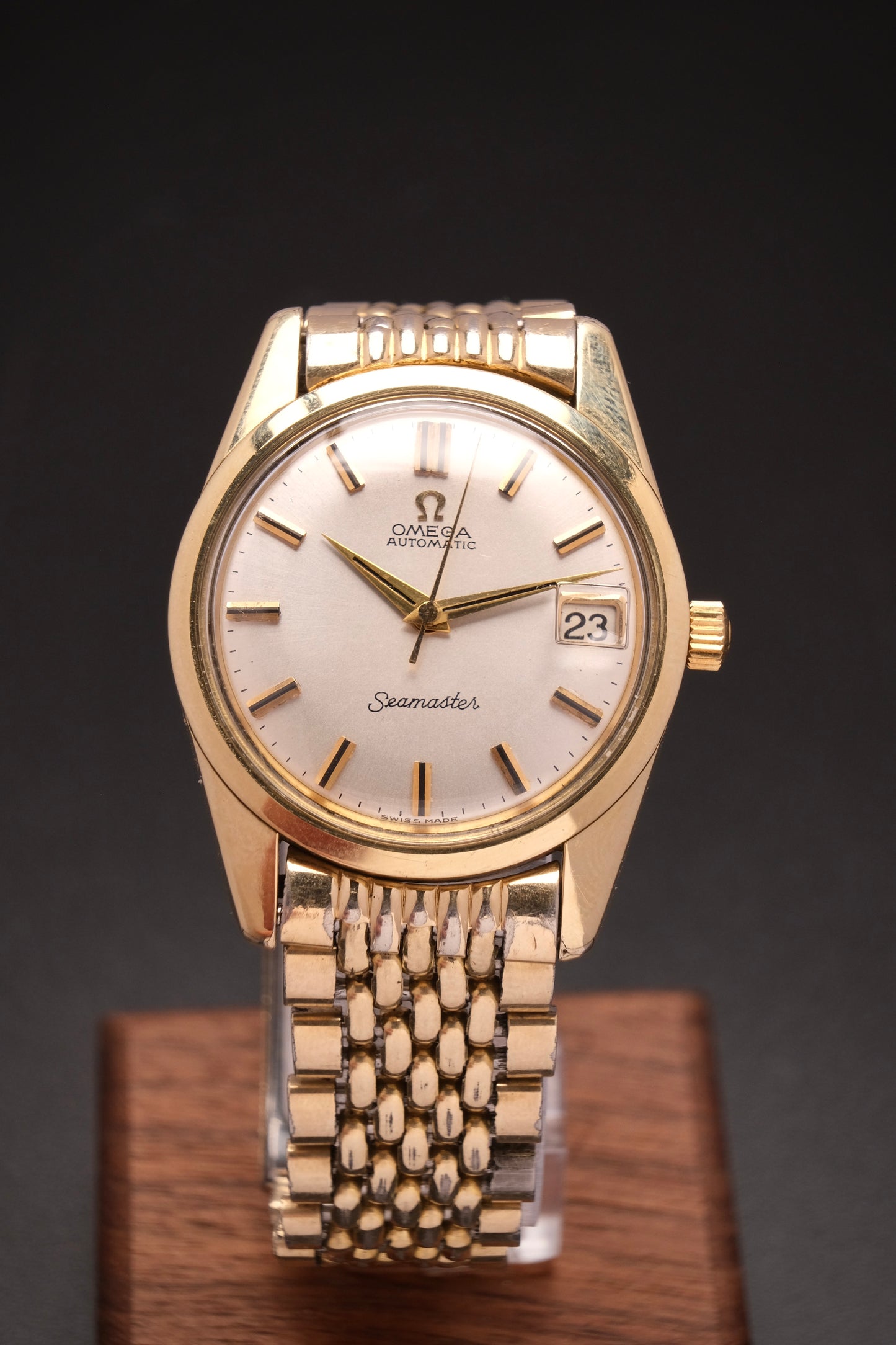 Vintage Omega Seamaster Automatic Gold Capped 14701 61 SC