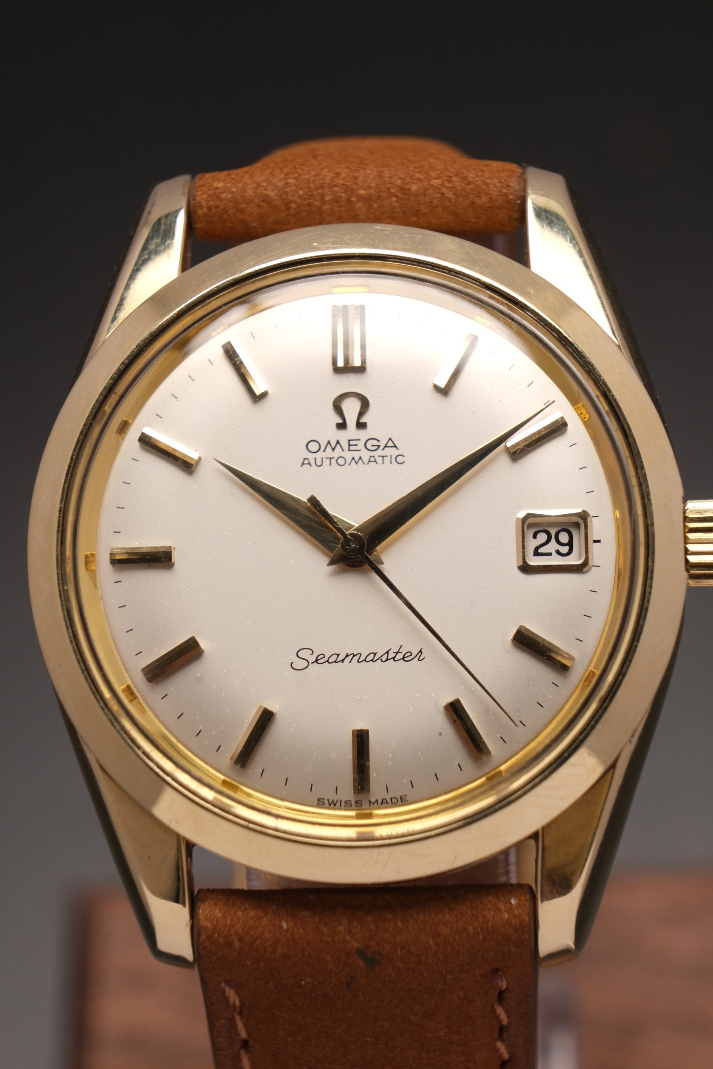 Vintage Omega Seamaster Automatic Gold Capped 166.010-63