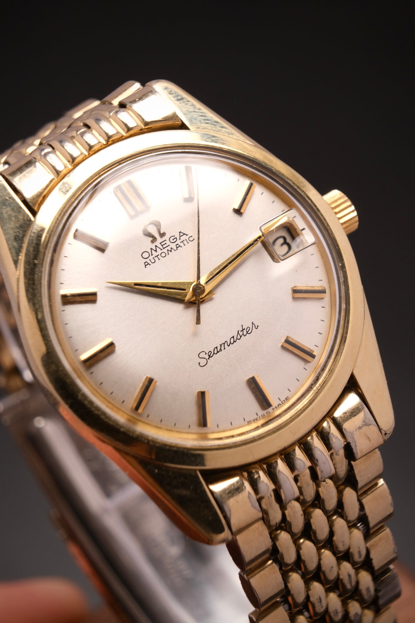 Vintage Omega Seamaster Automatic Gold Capped 14701 61 SC