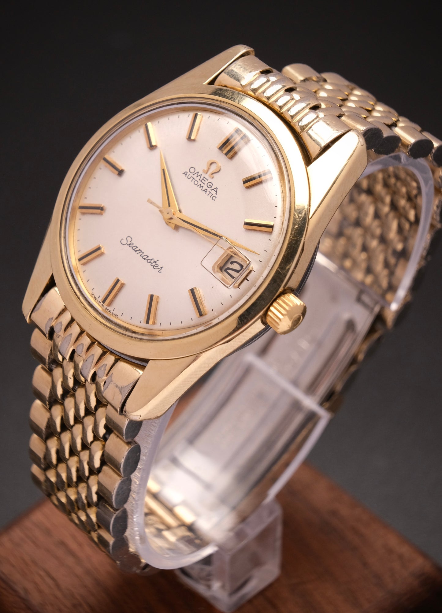 Vintage Omega Seamaster Automatic Gold Capped 14701 61 SC