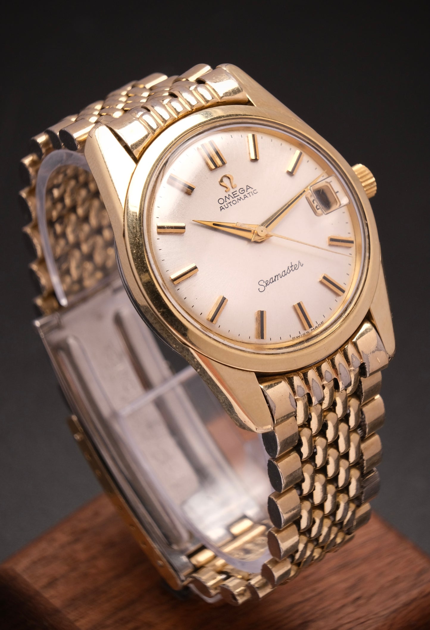 Vintage Omega Seamaster Automatic Gold Capped 14701 61 SC