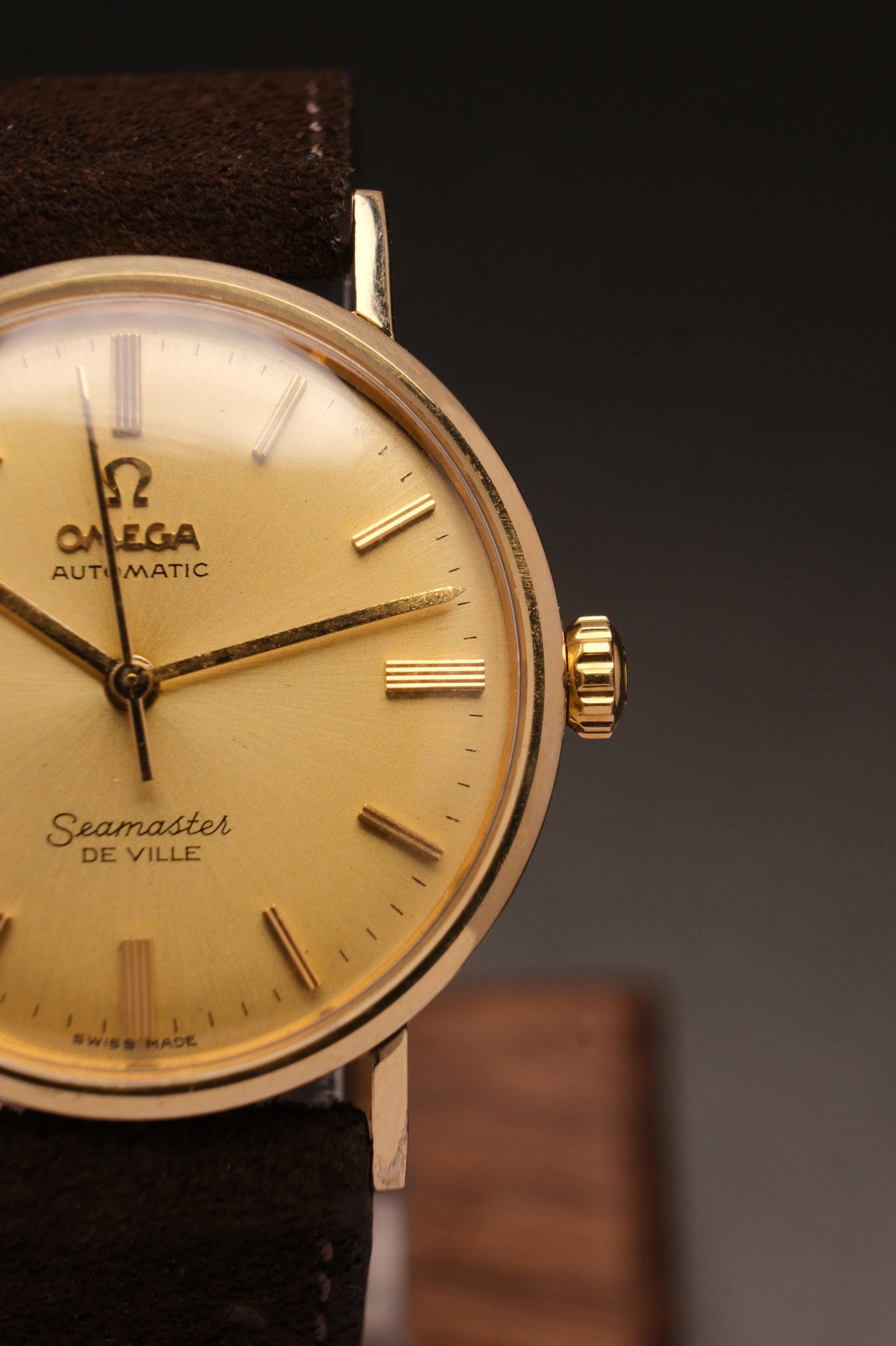 1963 Omega Seamaster De Villé Automatic Gold Dial Ref.RL6292